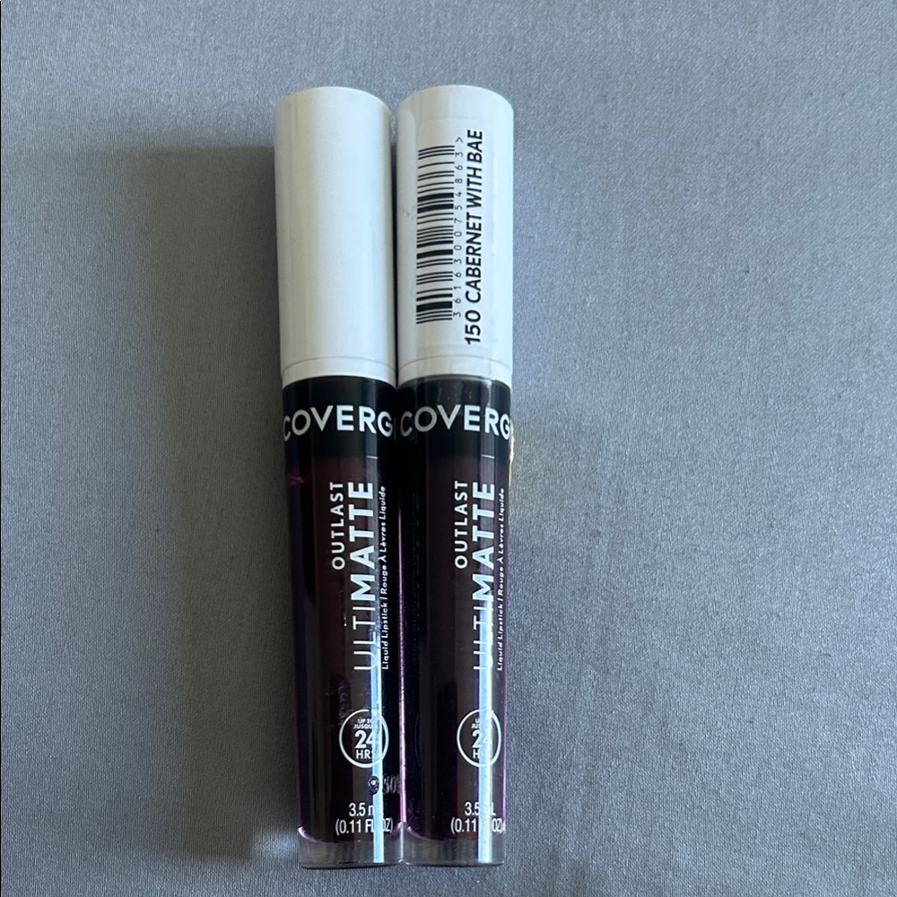 2 COVERGIRL Outlast Ultimatte Lipsticks in Cabernet